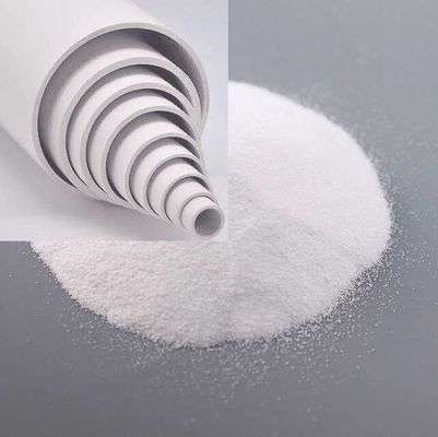 White Color Polyvinyl Chloride Pure PVC Resin Powder For Big Size Pipe Good Color Value