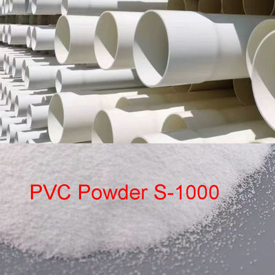 Virgin PVC Powder S1000 PVC Raw Material For Water Conduit