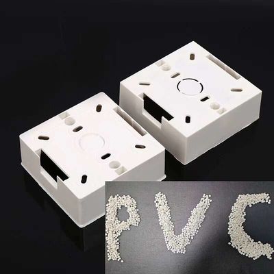 SG8 PVC Plastic Granule Electrical Box PVC Raw Material Injection Grade