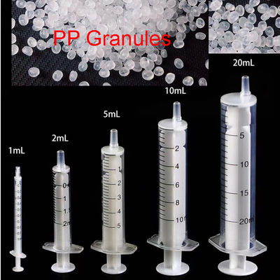 SGS Disposable Syringe Polypropylene Raw Material Pellets