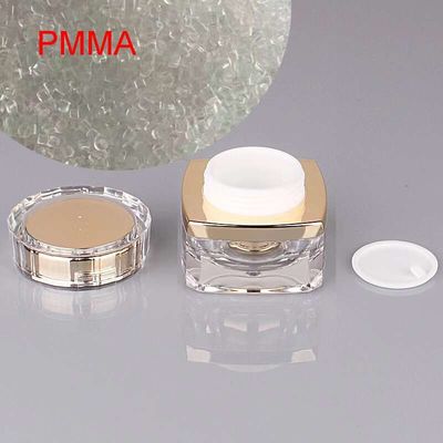 Skin Care Packaging PMMA Acrylic Resin Granules Lightweight UV Resistance