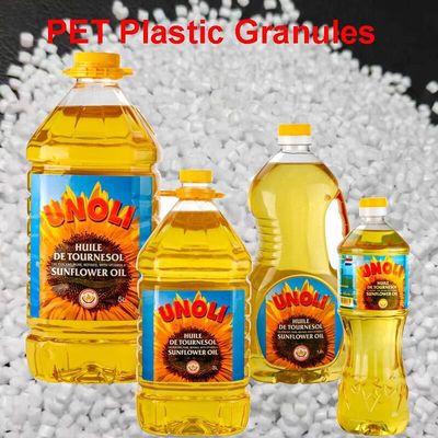 Oil Bottle Raw Material PET Plastic Granules Pellets