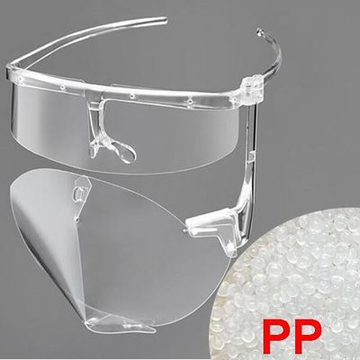 Face Shields Plastic Polypropylene PP Resin Lightweight Customized