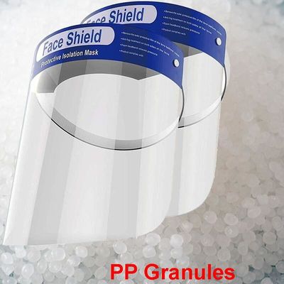 Face Shields Plastic Polypropylene PP Resin Lightweight Customized