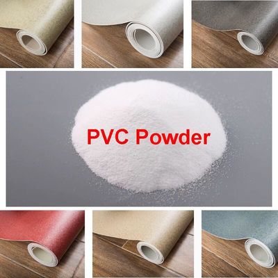 Resilient Flooring PVC Raw Material Polyvinyl Chloride Powder ISO9001