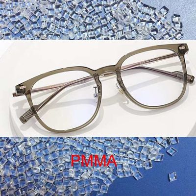 Spectacle Lenses Raw Material PMMA Pellets Low Friction Coefficient