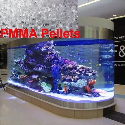 Super Transparent PMMA Pellets Resin Acrylic Fish Tanks Raw Material