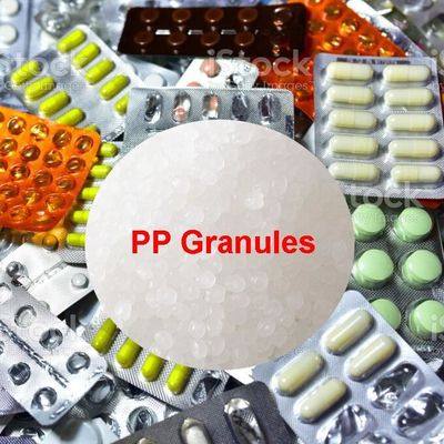 Transparent Pure PP Plastic Granules Medical Drug Packaging Polypropylene Raw Material