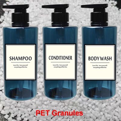 Thermoplastic Polymer Resin PET Granules For Shampoo Lotion Bottles SGS UL