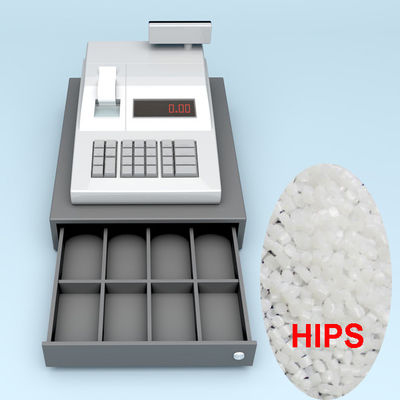 Cash Drawer Raw Material HIPS Resin Plastic Granules Flame Retardant