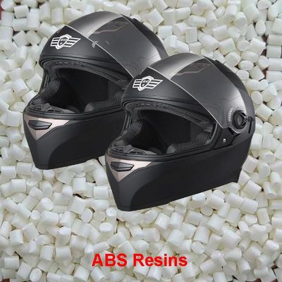 Injection Molding Synthetic ABS Resins Pellets Motorcycle Helmet Shells Material