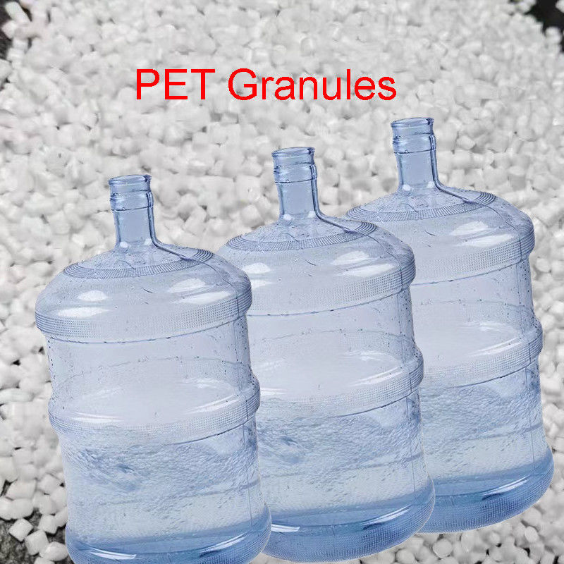 Non Carbonated Bottle Grade PET Plastic Granules Raw Material High Density