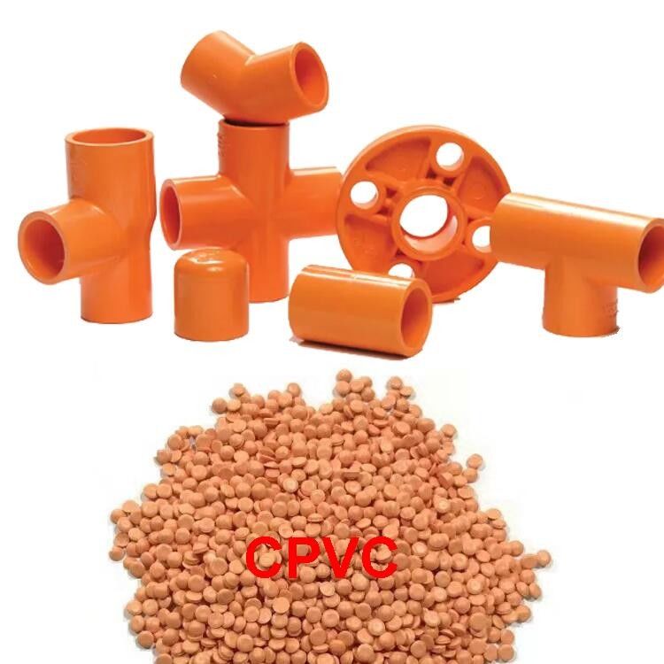 Fire Sprinkler Raw Material CPVC Compound Granules High Flash Ignition Temperature