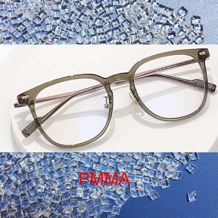 Spectacle Lenses Raw Material PMMA Pellets Low Friction Coefficient