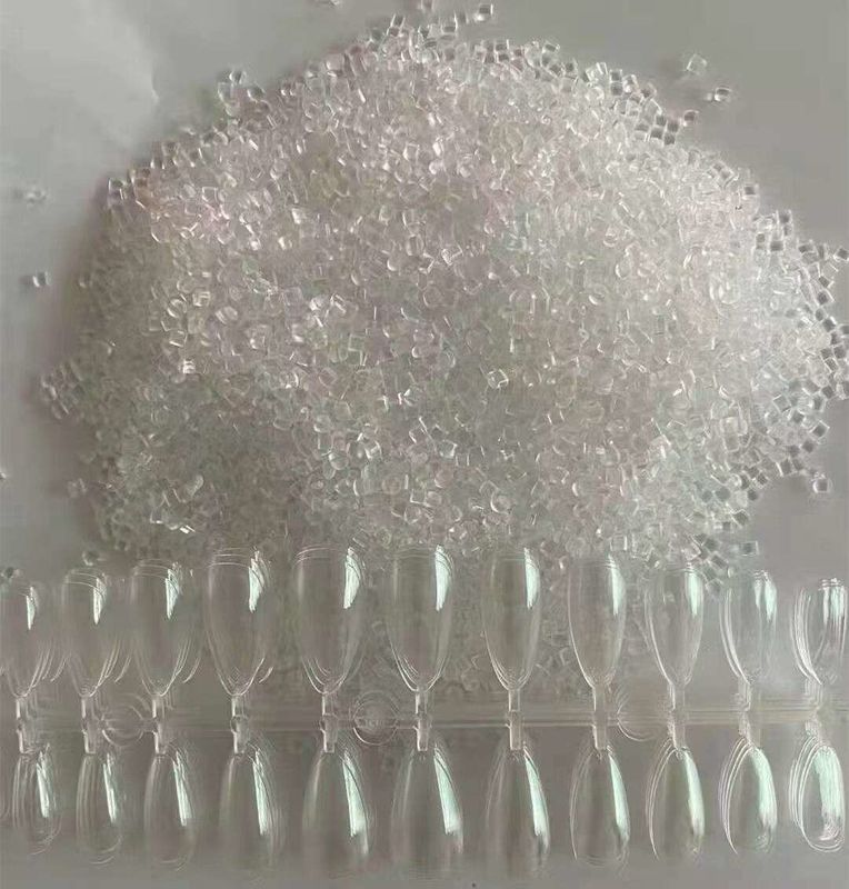 Clear Nails Raw Material PMMA Pellets Colorless Transparent