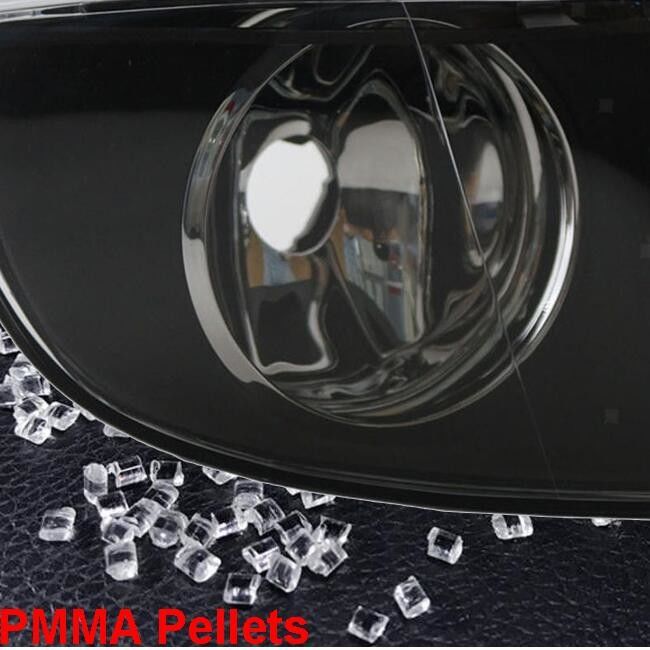 Super Clear Acrylic PMMA Pellets Automotive Parts Raw Material